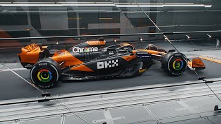 2024 McLaren F1 livery LAUNCHED 🚀 [upl. by Aihsilef]