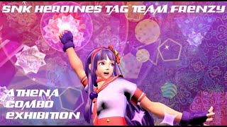 SNK Heroines Athena Combo Exhibition NO ITEMS [upl. by Nihsfa]