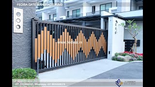 Main Gate Design Main Gate Design 3652 Home Door Gate Design House Front Gate Pillar [upl. by Henderson]