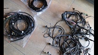 Mercedes Pagoda W113 restoration wiring set new and old Doctorclassiceu [upl. by Frissell]