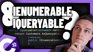 Understand your C queries IEnumerable amp IQueryable in explained [upl. by Esiuolyram170]