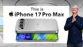 iPhone 17 Pro Max Release Date and Price  MASSIVE DESIGN LEAK [upl. by Nonrev]