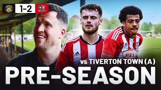 PreSeason View Tiverton Town A  Exeter City Football Club [upl. by Oijres]