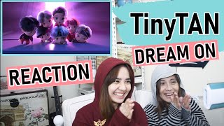 BTS TinyTAN  ANIMATION  Dream ON  REACTION [upl. by Rednasxela531]