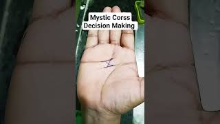 Mystic Cross Decision Making Signs in Hand palmistry astrology palmistry astrology motivation [upl. by Burne292]