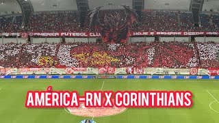 RESUMO DE AMÃ‰RICARN X CORINTHIANS  COPA DO BRASIL 2024  ARQUIBANCADA MECÃƒO [upl. by Shiroma]