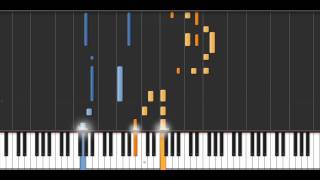 Cheers Theme  Synthesia 50 Speed [upl. by Johanan]