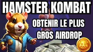 🐹 HAMSTER KOMBAT  5 TIPS POUR AVOIR LE PLUS GROS AIRDROP 💰 [upl. by Keheley895]