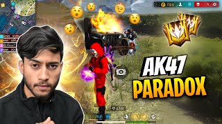 New AK47 Unstoppable Gameplay in Grandmaster Lobby Free Fire Max [upl. by Celestine700]