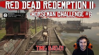 RDR2  Horseman Challenge 6  From Strawberry to Saint Denis  9 minute dry dash [upl. by Adnoral]