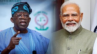 INDIAN PRIME MINISTER USE YORUBA TO GREET PRES BOLA TINUBU IN MEETING IN ASO VILLA [upl. by Ahsito]