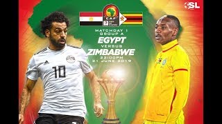 ZIMBABWE VS EGYPT 2019 HIGHLIGHTS AFCON 2019 [upl. by Kristina]