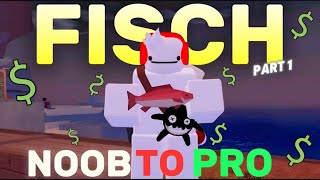 Starting My Fishing Journey FISCH Roblox [upl. by Dnalyaw]