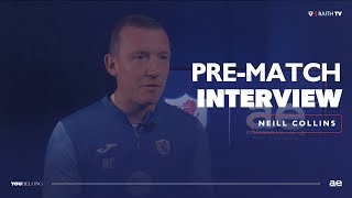 INTERVIEW  Neill Collins PreDunfermline Athletic  120924 [upl. by Croom]