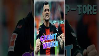 Granit Xhaka TopTore ⚽ amp spannende FußballFakten fussball [upl. by Adal]