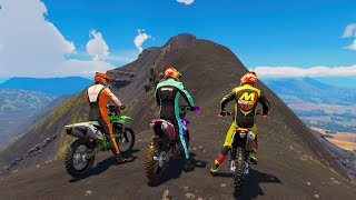 KTM 450 EXC amp KAWASAKI KX450F Bikes  OFFROAD Dirt Motocross  The Crew Motorfest  GamePlay PC [upl. by Aniret]