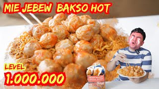 MUKBANG MIE JEBEW BUMBU SEBLAK PEDES DOWER🔥 TOPPING BAKSO SUPER HOT HOT HOT 🔥 [upl. by Acus918]