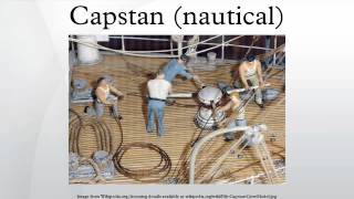 Capstan nautical [upl. by Even788]