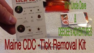 Maine CDC Tick Removal Kit [upl. by Gluck579]