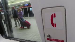 Pittsburgh International Airport Underground Train Ride [upl. by Barry502]