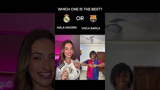 HALA MADRID Vs VISCA BARÇA  Prt 4 shorts dance music halamadrid viscabarça laliga [upl. by Heathcote]