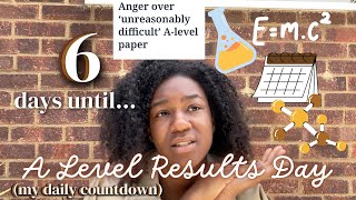 6 DAYS TILL RESULTS DAY  reliving the TRAUMA of exams Physics amp Chemistry A Level edition [upl. by Maillij]