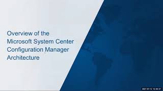 Microsoft SCCM  Microsoft System Center Configuration Manager Architecture [upl. by Imailiv652]