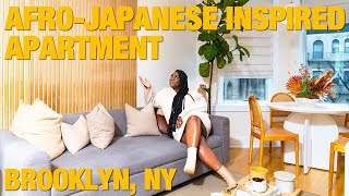 Inside an AfroJapanese Inspired Brooklyn Apartment  Oyin Antwi [upl. by Liebowitz]