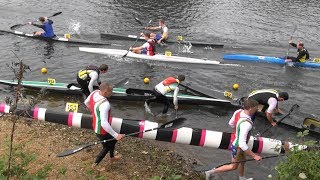 Hasler Final 2018 Div 123 Out of 2nd Portage and Paddle Pasts [upl. by Adnof]