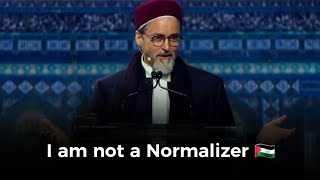 I am not a Normalizer 🇵🇸  Shaykh Hamza Yūsuf [upl. by Meta]