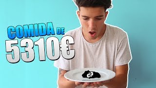 PROBANDO COMIDA DE 5310€  COMIDA MILLONARIA vs COMIDA BARATA Logan [upl. by Halbert]