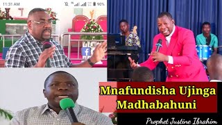 ONYO Wachungaji mnaofundisha uasherati Madhabahuni  Prophet Justine Ibrahim  0764 235 742 [upl. by Koah]