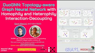 Topologyaware Graph Neural Network  Distinguished MSc  Oral Presentation  GRAIL MICCAI 2024 [upl. by Suhcnip]