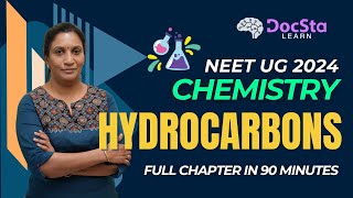 HYDROCARBONS  NEET UG Chemistry  Dr Vidya Raj  DocSta Learn [upl. by Aneloc]