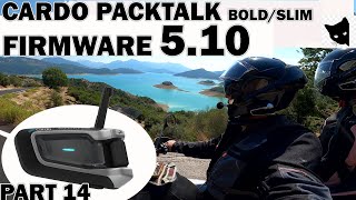 Firmware Cardo PACKTALK Bold DUAL SLIM Black  the right WAY tutorial  tips PART 14 REVIEW [upl. by Yeliah]