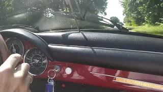 1959 Porsche 356 Speedster Replica  driving impressions and sound [upl. by Olly]