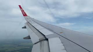 382024 AirAsia  Airbus A320214 WL Landing at Kota Bharu Airport [upl. by Steinman]