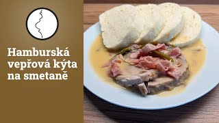 Hamburská vepřová kýta na smetaně  původní recept [upl. by Brodeur776]