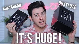 BOXYLUXE vs BOXYCHARM Worth the Upgrade or NAH September 2019 Unboxing [upl. by Laleb]