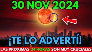 ¡Precaución🛑¡Antes de que lo borren MIRA ESTO✨14 de noviembre de 2024🌒LA LUNA NUEVA cambiará TODO🌌 [upl. by Nelyak]