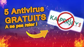 top 5 meilleur antivirus gratuits quel antivirus choisir [upl. by Rolan536]