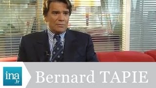 Interview Bernard Tapie laffaire OM VA  Archive vidéo INA [upl. by Byrdie]