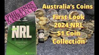 First Look 2024 NRL 1 Uncirculated Coin Collection [upl. by Newnorb]