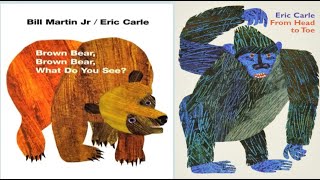 Brown Bear Brown Bear By Eric Carl  From Head to Toe Read Aloud Books [upl. by Notffilc702]