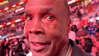 Sugar Ray Leonard REACTS Mike Tyson LOSING to Jake Paul [upl. by Klemens]