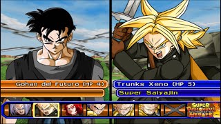 Gohan du Futur Super Saiyen 12 Vs Trunks Super Saiyen I DBZ BT3 MOD SDBH ISO SDBH V5 [upl. by Blumenfeld]