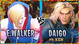 SF6 ▰ ED  Endingwalker  Vs Ranked 4 Ken  Daigo  『 Street Fighter 6 』 [upl. by Irotal]