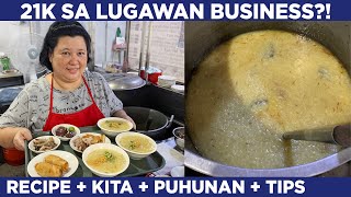 Lugaw Negosyo 21K KITA IN 1 DAY W RECIPE  COSTING [upl. by Gisser]