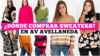 Dónde comprar SWEATERS en AV AVELLANEDA FLORESPRENDAS de punto en LOCALES MAYORISTAS de BuenosAires [upl. by Charteris]