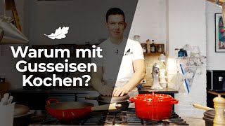 Darum solltest du mit Gusseisen Kochen  Vorteile von Gusseisen Töpfen amp Pfannen [upl. by Wilcox]